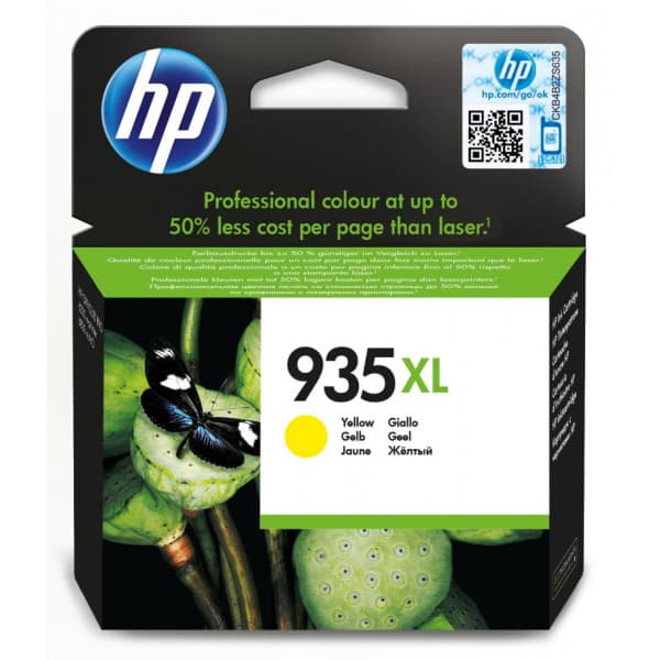 HP 935XL - bläckpatron, gul