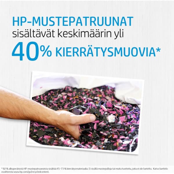 HP 62XL -mustekasetti, musta