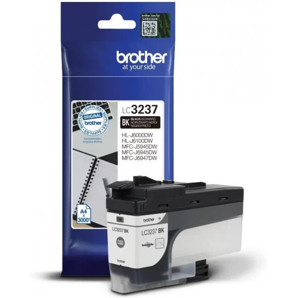 Brother LC3237BK - bläckpatron, svart