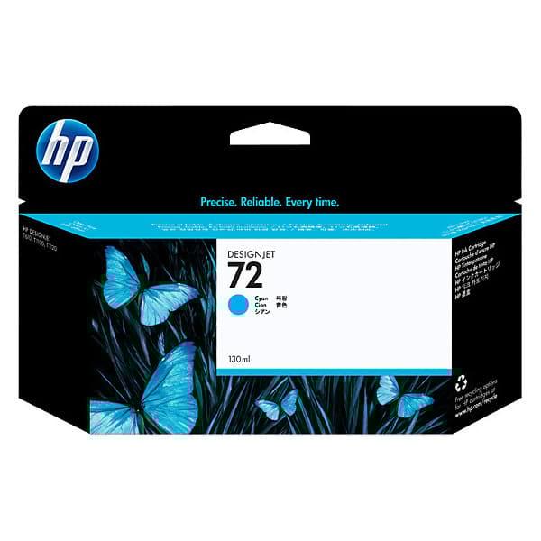 HP 72 - bläckpatron, cyan