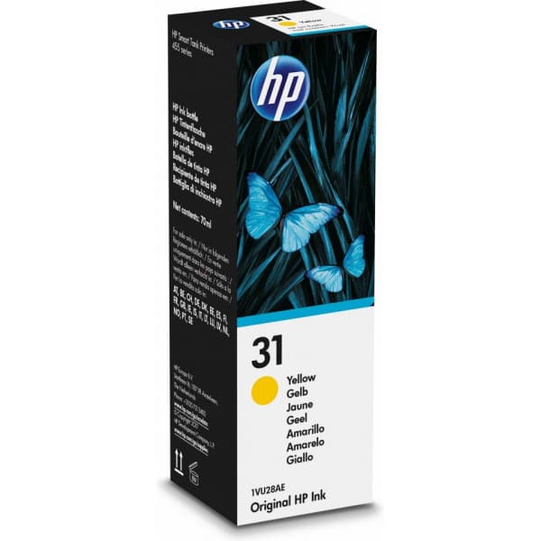 HP 31 - bläckpatron, gul