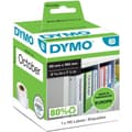 Pikkukuva 1 / 4: Dymo LabelWriter -leveä mappitarra 190 x 59 mm, 110 tarraa, valkoinen