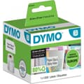 Miniatyrbild 1 av 7: Dymo LabelWriter -etikett 57 x 32 mm, 1000 etiketter, vit