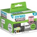 Miniatyrbild 1 av 6: Dymo LW Durable -beständigsetikett 57 mm x 32 mm, 800 etiketter, vit polyester
