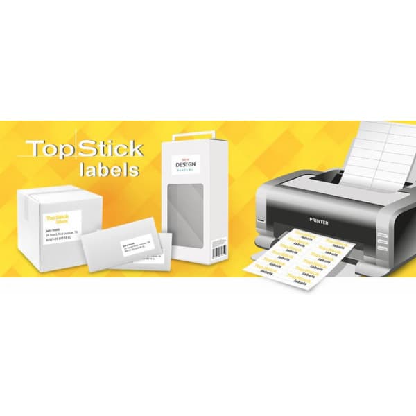 TopStick -tulostustarrat, 1-osainen, A4, 210 x 297 mm, 100 arkkia