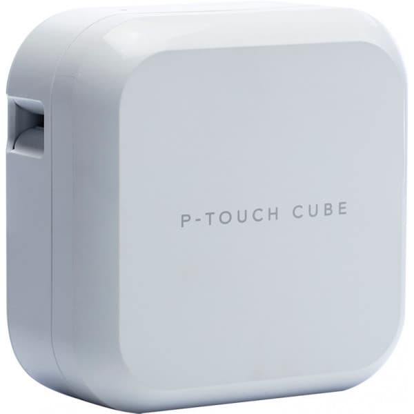 Brother P-touch CUBE Plus PT-P710BTH -laddningsbar etikettskrivare med Bluetooth-anslutning