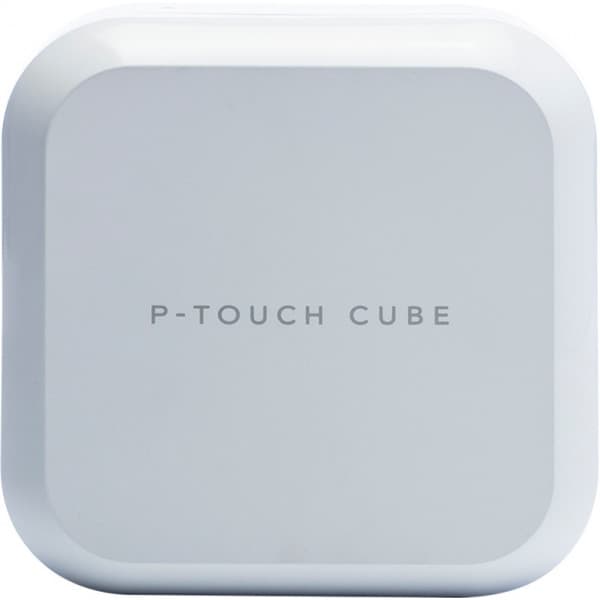 Brother P-touch CUBE Plus PT-P710BTH -laddningsbar etikettskrivare med Bluetooth-anslutning