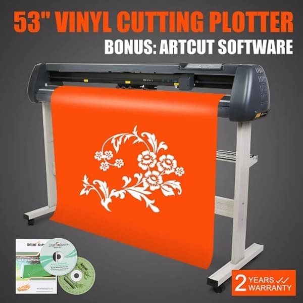 Vinyl Plotter Skæremaskine, 1350mm Skærebredde, Autocad Kompatibel