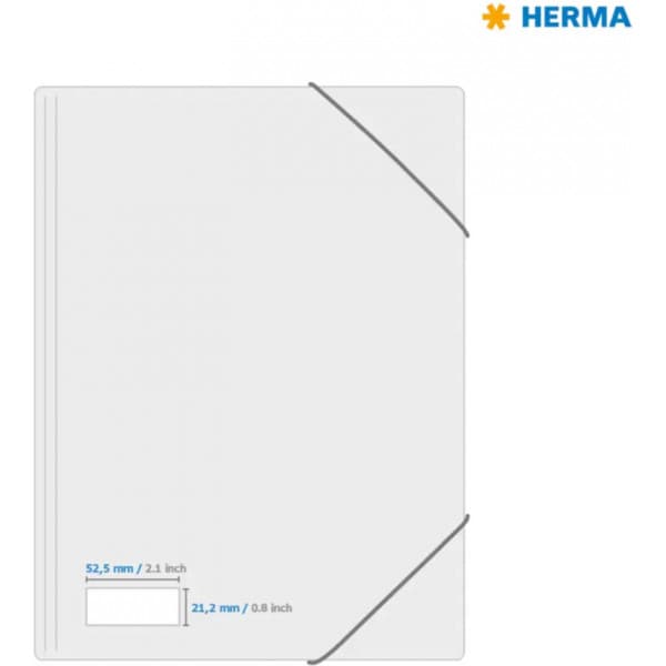 Herma Special 5080 - aftagelige udskriftsetiketter, 56 dele, 52,5 x 21,2 mm
