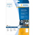 Miniatyrbillede 1 af 4: Herma 4577 -klistermærke, 210x297 mm, mat hvid, 20 stk
