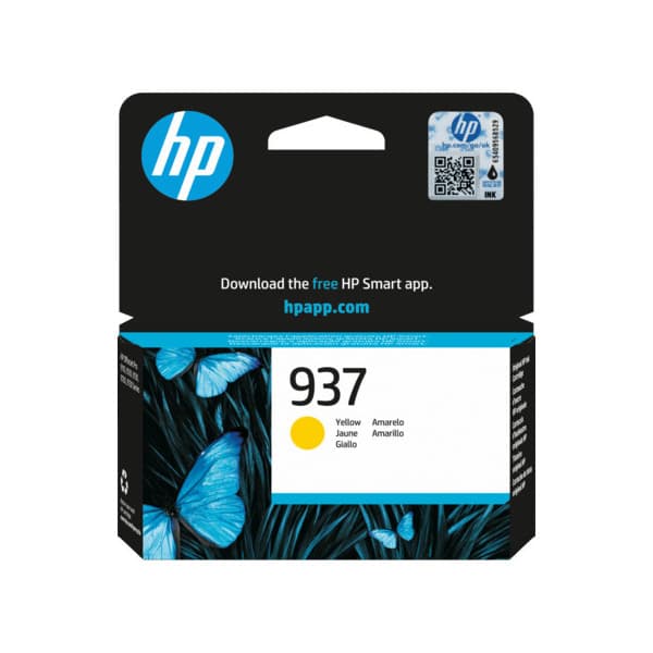 HP 937 blækpatron, gul