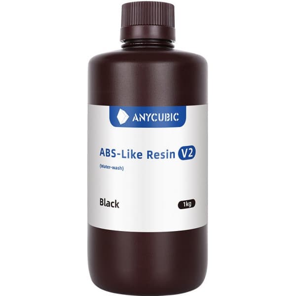Anycubic ABS-Like Resin V2 1 kg -hartse för 3D-skrivare, svart