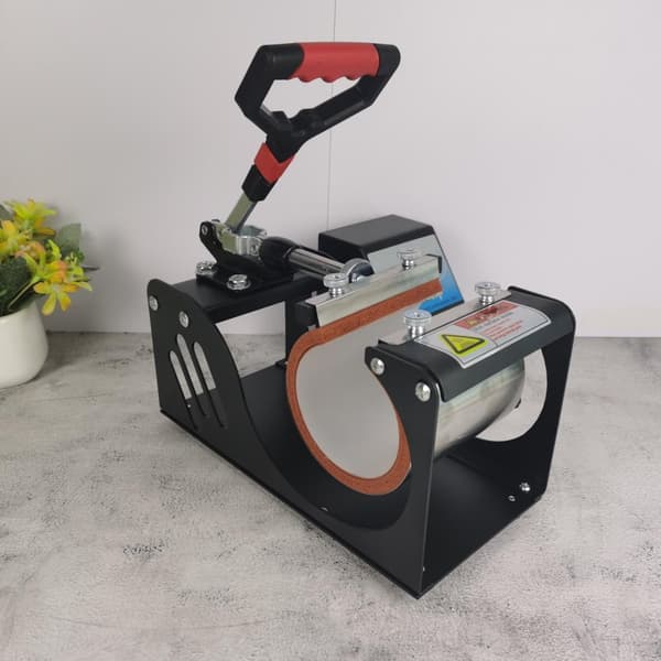 Digital krus varmepressemaskine, justerbar temperaturkontrol, dual display måler, kompatibel med 11oz og 15oz krus.