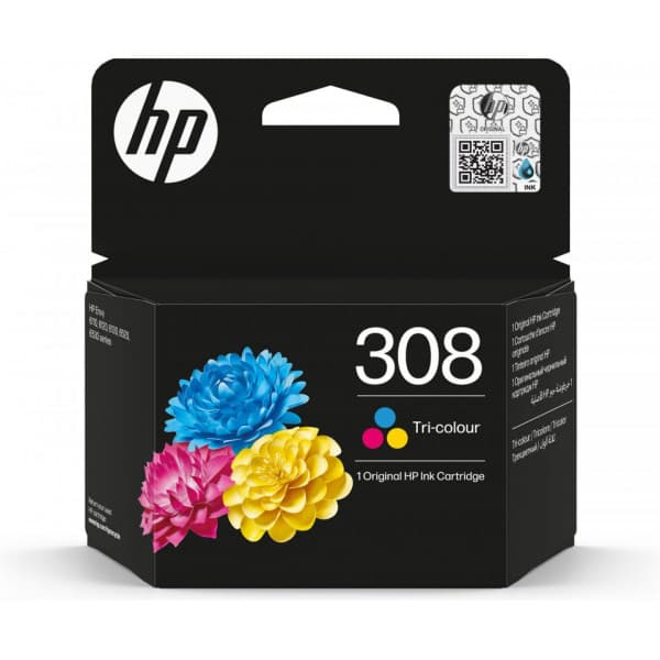 HP 308 färgbläckpatron