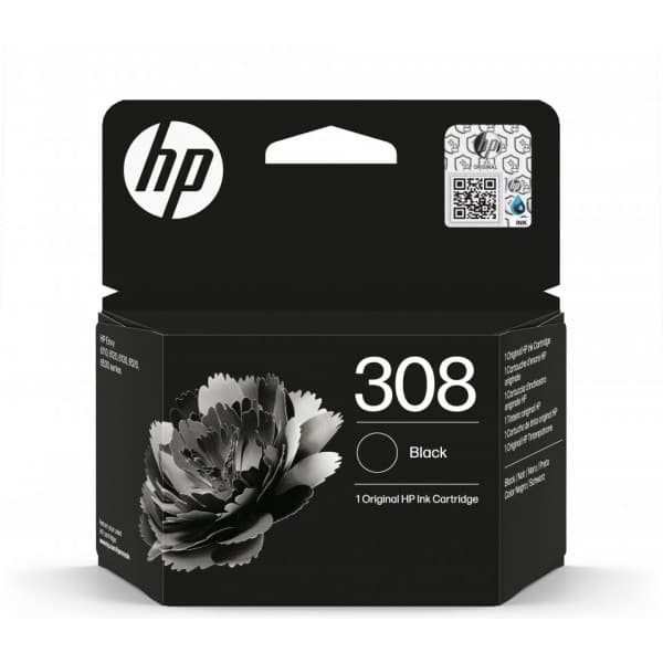HP 308 bläckpatron, svart