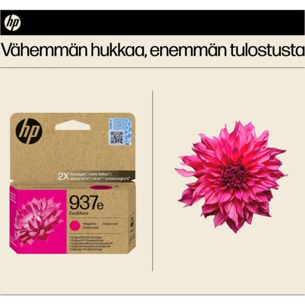 HP 937e EvoMore bläckpatron, magenta