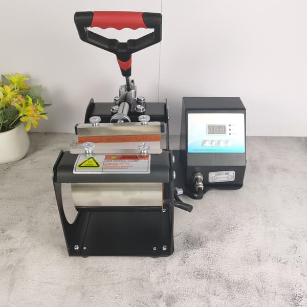 Digital krus varmepressemaskine, justerbar temperaturkontrol, dual display måler, kompatibel med 11oz og 15oz krus.