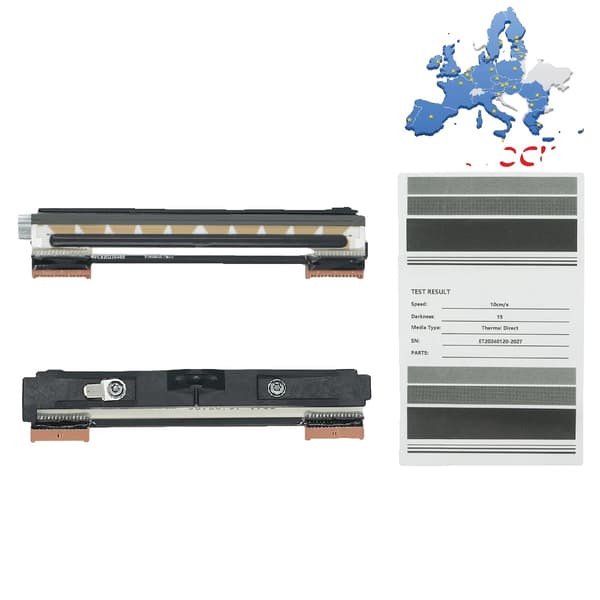 Termisk printhoved, 300 dpi, kompatibel med Zebra ZD420D og ZD620D