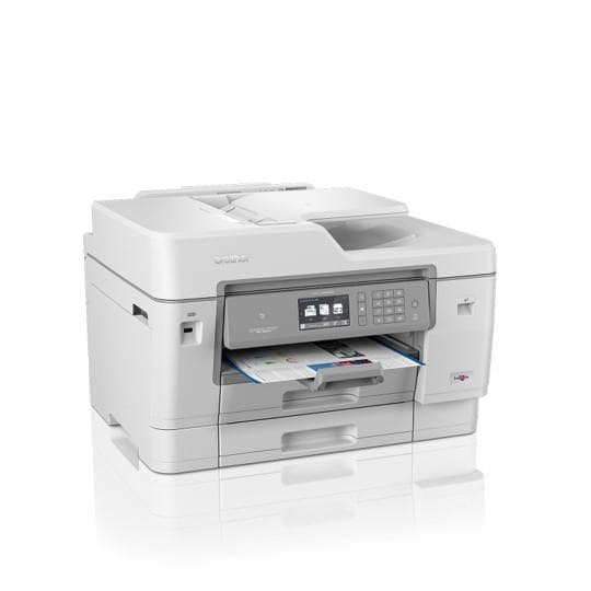 Brother MFC-J6945DW - Multifunktionsskrivare - färg - bläckstråle - A3/Ledger (297 x 432 mm) (original) - A3/Ledger (media) - upp till 15 sidor/minut (kopiering) - upp till 35 sidor/minut (utskrift) - 600 ark - 33.6 Kbps - USB 2.0, LAN, Wi-Fi(n),...
