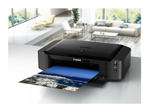 Canon PIXMA iP8750 - Skriver - farge - ink-jet - Ledger, A3 Plus - inntil 14.5 ipm (mono) / inntil 10.4 ipm (farge) - kapasitet: 150 ark - Wi-Fi(n),