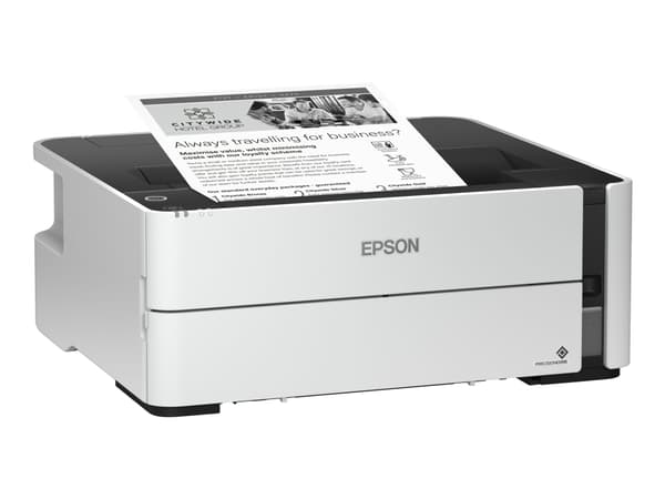 Epson EcoTank M1170 - Skriver - S/H - Dupleks - ink-jet - påfyllbar - A4/Legal - 1200 x 2400 dpi - opp til 20 spm - kapasitet: 250 ark - USB 2.0, LAN