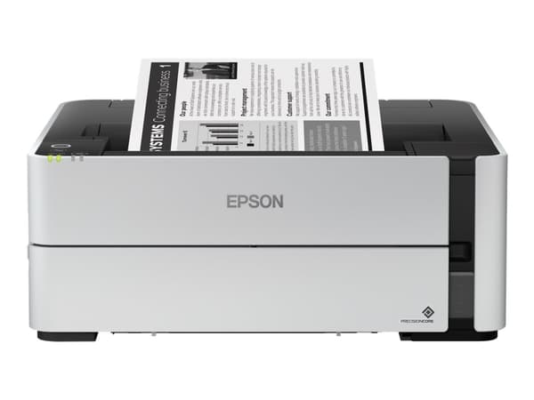 Epson EcoTank M1170 - Skriver - S/H - Dupleks - ink-jet - påfyllbar - A4/Legal - 1200 x 2400 dpi - opp til 20 spm - kapasitet: 250 ark - USB 2.0, Gig