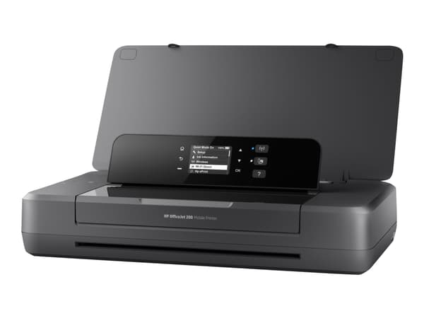 HP Officejet 200 Mobile Printer - Skriver - farge - ink-jet - A4/Legal - 1200 x 1200 dpi - inntil 20 spm (mono) / inntil 19 spm (farge) - kapasitet: