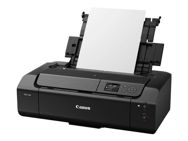 Canon PIXMA PRO-200 - Skriver - farge - ink-jet - A3 Plus inntil 1.5 min/side (farge) - kapasitet: 100 ark - LAN, Wi-Fi(n), USB 2.0