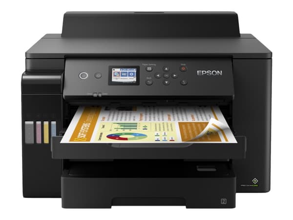 Epson EcoTank L11160 - Skrivare - färg - Duplex - bläckstråle - A3 - 4800 x 1200 dpi - upp till 25 sidor/minut (mono)/upp till 25 sidor/minut (färg)