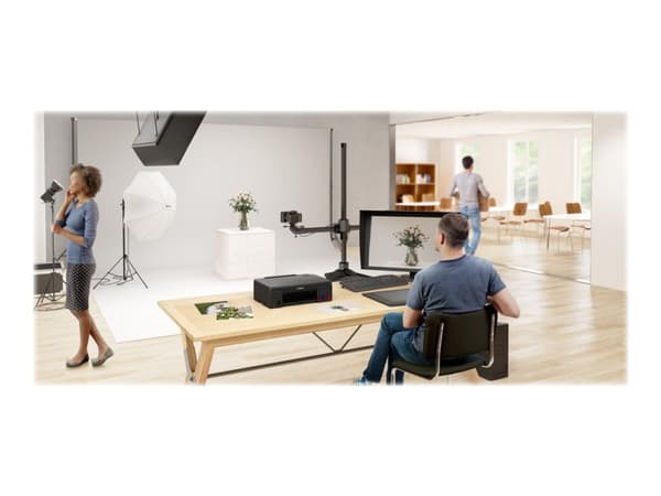 Canon PIXMA G550 - Skrivare - färg - bläckstråle - påfyllbar - A4/Legal - upp till 3.9 ipm (bilder per minut) (mono)/ upp till 3.9 ipm (bilder per mi