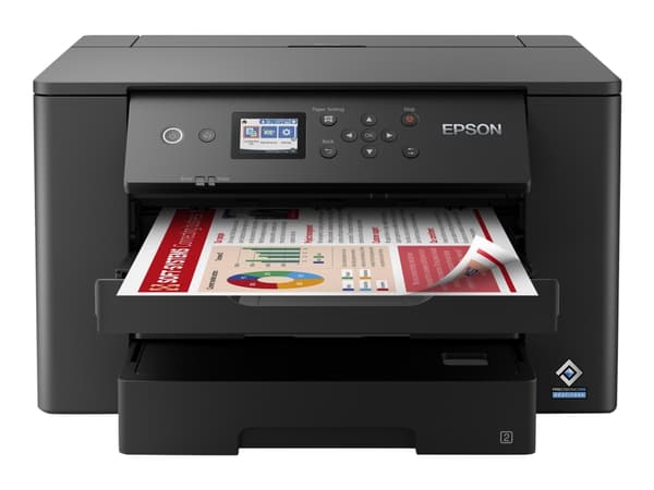 Epson WorkForce WF-7310DTW - Skriver - farge - Dupleks - ink-jet - A3 - 4800 x 2400 dpi - opp til 25 spm (mono) / inntil 12 spm (farge) - kapasitet: