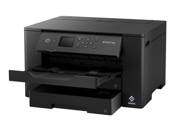 Epson WorkForce WF-7310DTW - Skriver - farge - Dupleks - ink-jet - A3 - 4800 x 2400 dpi - opp til 25 spm (mono) / inntil 12 spm (farge) - kapasitet: Sort