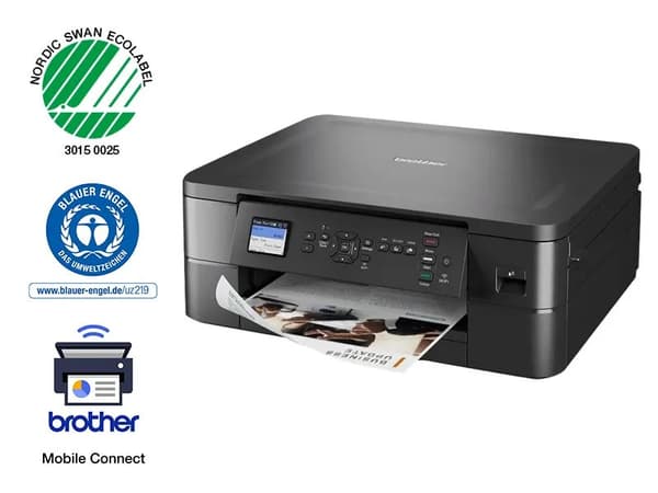Brother DCP-J1050DW Bläckstråleskrivare A4 1200 x 6000 DPI 17 ppm Wi-Fi Svart