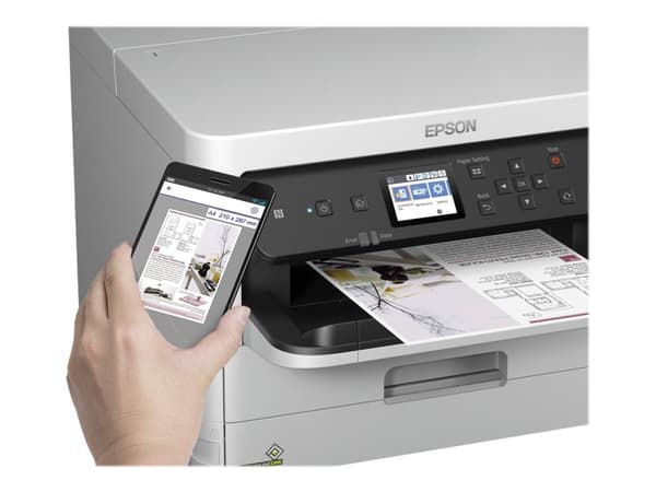 Epson WorkForce Pro WF-C529RDW BAM - Skriver - farge - Dupleks - ink-jet - A4/Legal - 4800 x 1200 dpi - opp til 24 spm (mono) / inntil 24 spm (farge)