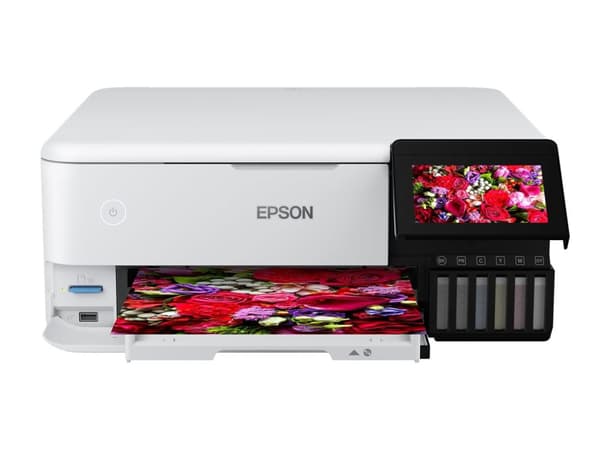 Epson EcoTank ET-8500 fotoskriver, hvit