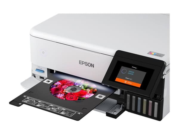Epson EcoTank ET-8500 fotoskriver, hvit