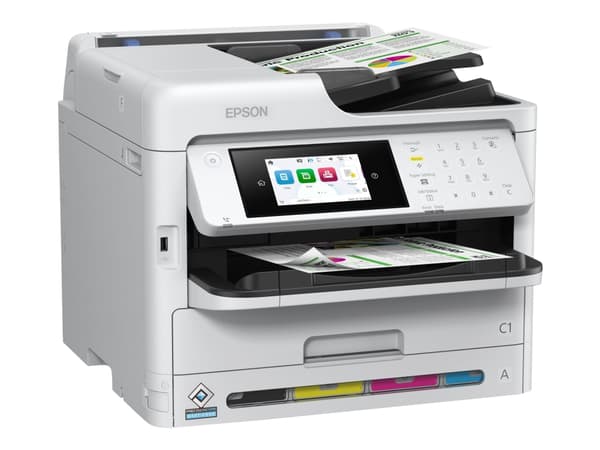Epson WorkForce Pro WF-C5890DWF BAM - Multifunksjonsskriver - farge - ink-jet - A4/Legal (medie) - opp til 25 spm (trykking) - 330 ark - 33.6 kbps -