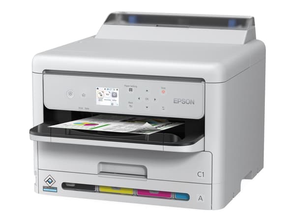 Epson WorkForce Pro WF-C5390DW BAM - Skrivare - färg - Duplex - bläckstråle - A4/Legal - 4800 x 1200 dpi - upp till 25 sidor/minut (mono)/upp till 25 Svart, Vit