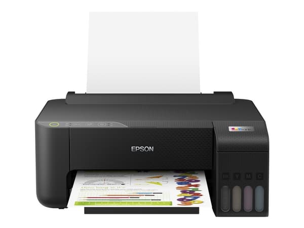 Epson EcoTank L1270 - Skrivare - färg - bläckstråle - ITS - A4 - 5760 x 1440 dpi - upp till 10 sidor/minut (mono)/upp till 5 sidor/minut (färg) - kap