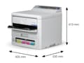 Miniatyrbilde 3 av 5: Epson WorkForce Pro EP-C800RDW - Skriver - farge - Dupleks - ink-jet - A4/Legal - 4800 x 1200 dpi - opp til 25 spm (mono) / inntil 25 spm (farge) - k