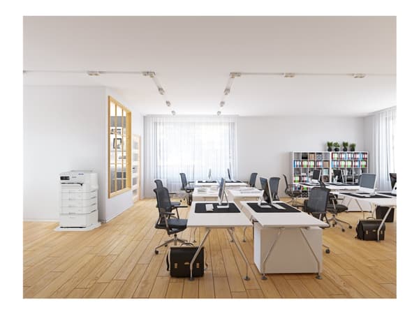 Epson WorkForce Pro EP-C7000DW - Skriver - farge - Dupleks - ink-jet - A3 - 4800 x 1200 dpi - opp til 25 spm (mono) / inntil 24 spm (farge) - kapasit