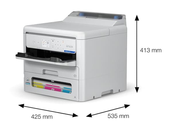 Epson WorkForce Pro EP-C800RDW, Farge, 4800 x 1200 DPI, 4, A4, 70000 sider per måned, 34 ppm