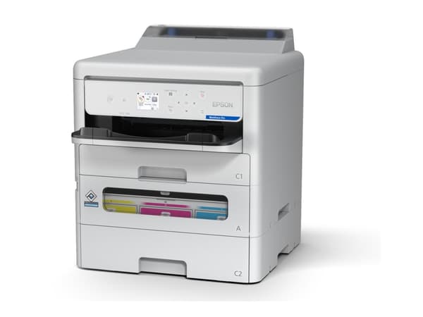 Epson WorkForce Pro EP-C800RDW, Farge, 4800 x 1200 DPI, 4, A4, 70000 sider per måned, 34 ppm Hvit