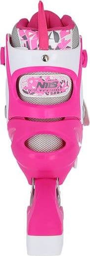 NILS Extreme Rollerblades NF10927A 2in1 mørk rosa, 39-42
