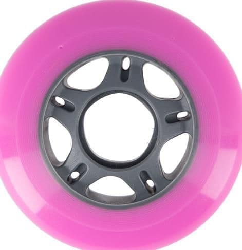 NILS Extreme PU 72x24 82A ROSA HJUL (4 stk) NILS EXTREME