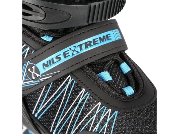 Riedučiai NILS Extreme NH11912-A su utbytbar skid justerbar juoda dydis 31-34