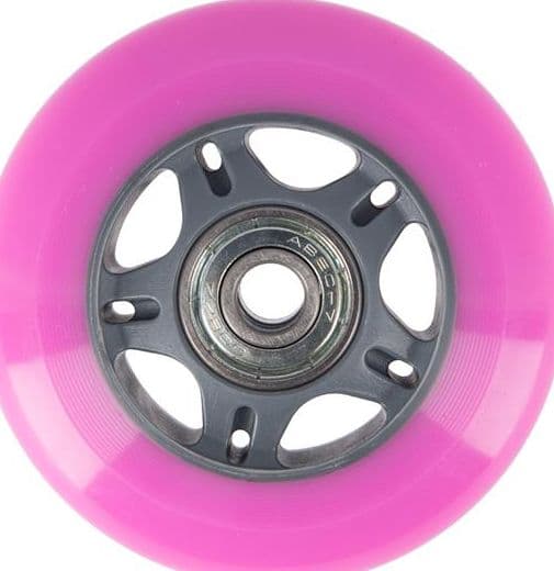 Nils Extreme PU 72x24 82A (4szt.) RÓŻOWE + ABEC-7 (8szt.) NILS EXTREME