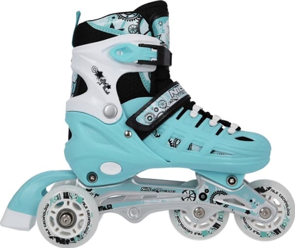 Nils Extreme NH10905 rullskridskor med utbytbar skida justerbar mint r. 39-42