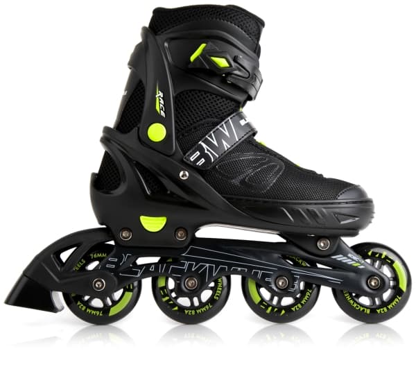 Blackwheels säädettävät rullaluistimet Sonic musta-vihreä r. 37-40