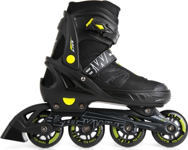 Blackwheels säädettävät rullaluistimet Sonic musta-vihreä r. 37-40
